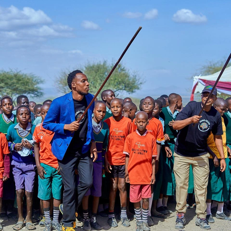 Founder and leaders at Kipaji Spark event, inspiring students to be proud with their culture